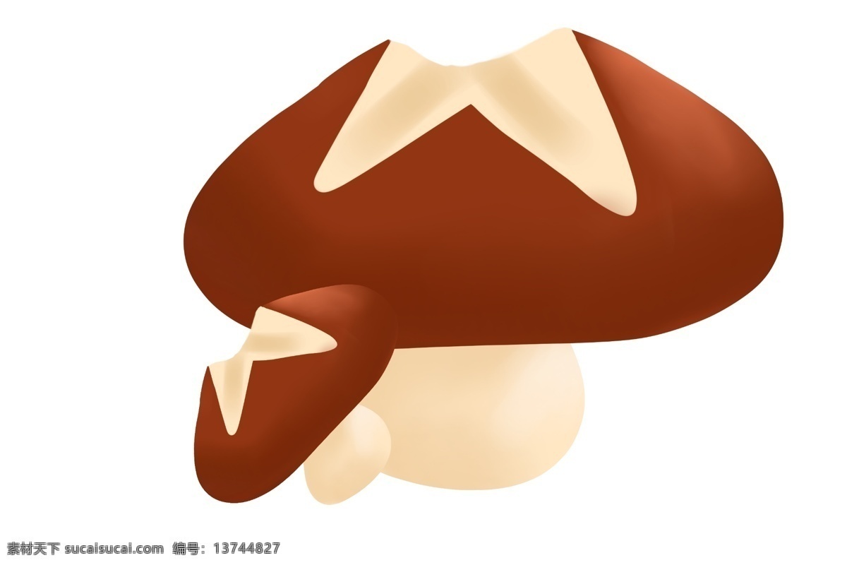 食 材 蘑菇 卡通 插画 美味的蘑菇 卡通插画 食材插画 调味料 蔬菜食材 美味的蔬菜 红色的食材