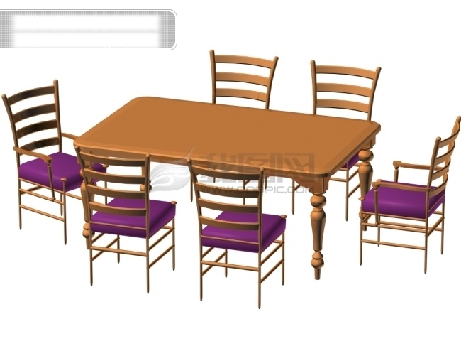 3d 简约 餐桌椅 简约餐桌椅 餐桌 椅 椅子 3d素材 3d设计 3d效果图 max 白色