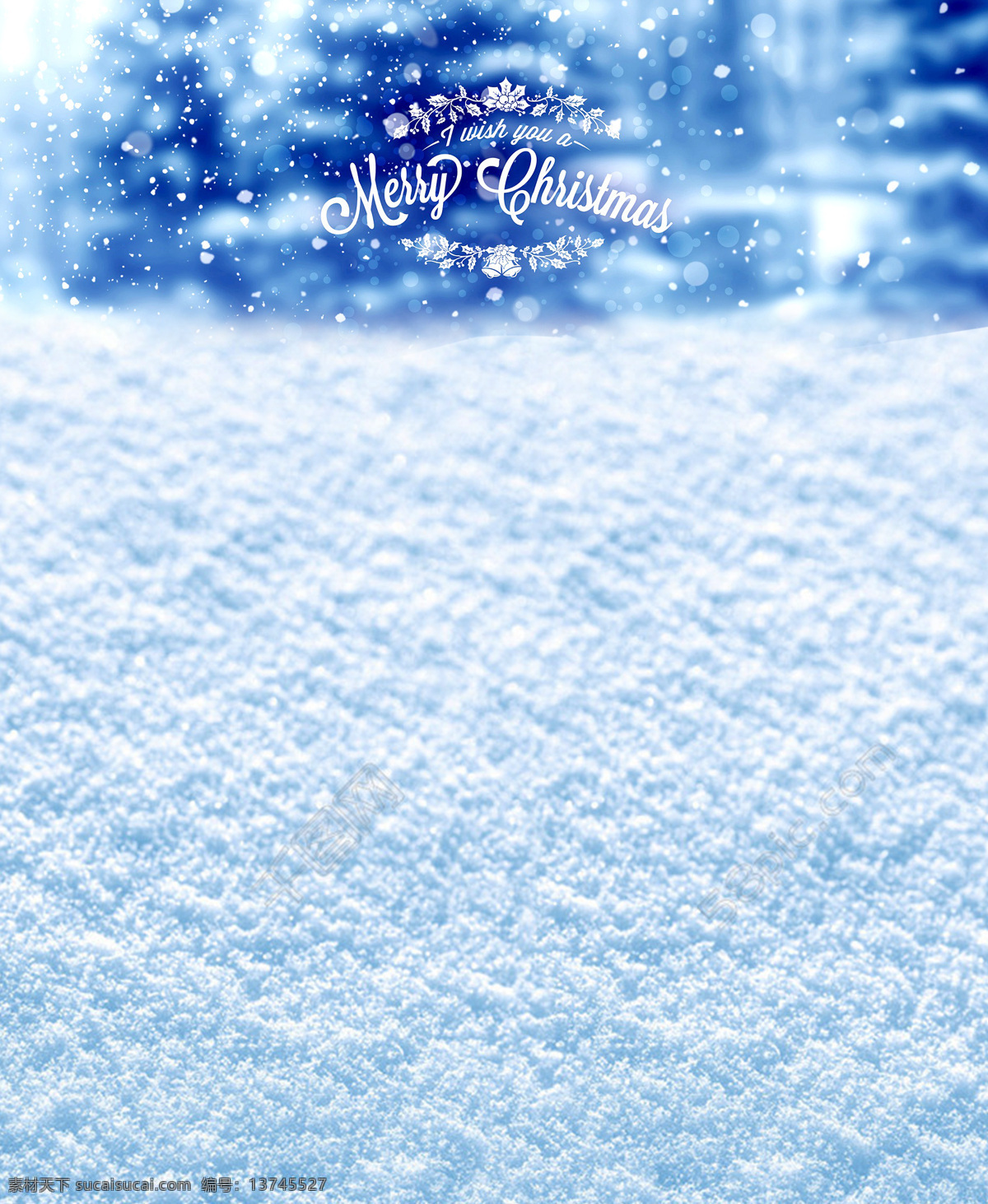 蓝色 雪花 梦幻 广告 背景 banner 简约 平面设计背景