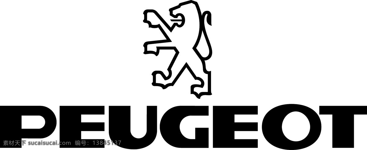 标致 标致的标识 标识 标识向量标致 标致logo logo 矢量 艺术 自由 标志 免费 黑色
