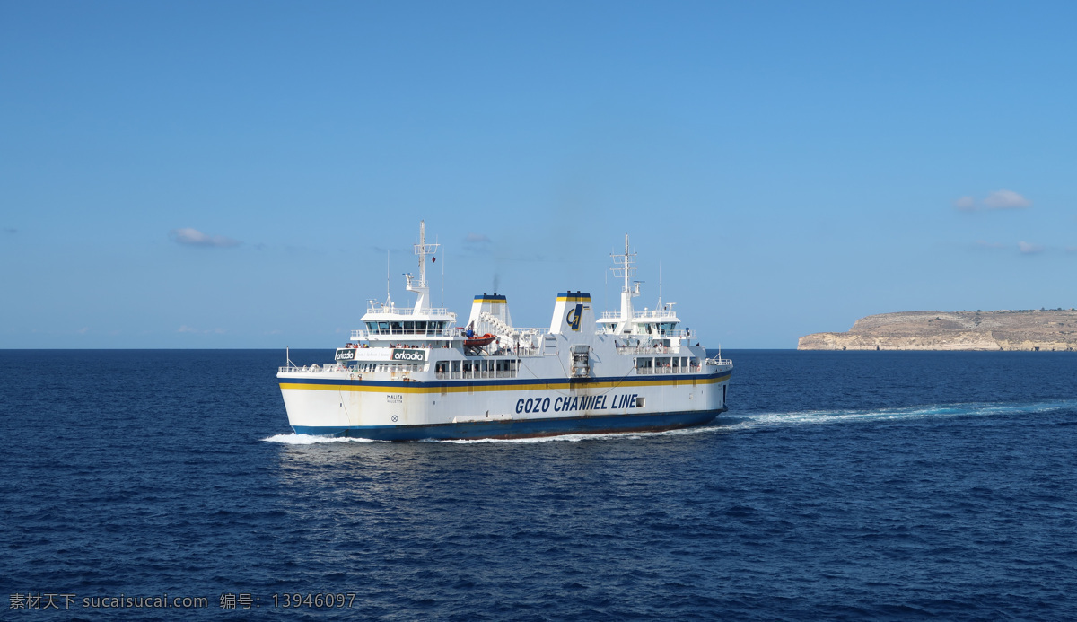 戈佐岛渡轮 马耳他 地中海 戈佐岛 渡轮 碧海 马耳他风光 旅游摄影 国外旅游
