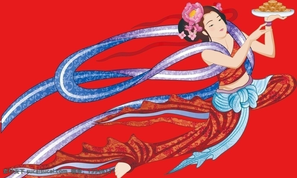 嫦娥仙子抠好 嫦娥仙子 玉兔 飞天 仙女 神话美女 节日素材 嫦娥拜月 古代人物 古典人物 人物素材 人物图片 分层 古代神话 中秋节 人物 源文件