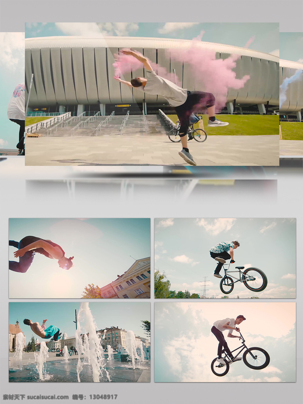 4k 人文 艺术 慢镜头 下 体育运动 体育 运动 生活 另类 行为 跑酷 翻跟头 自行车表演 追求 灵感