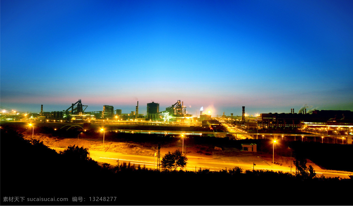 鲅鱼圈 鞍钢 夜景 鞍钢分厂 鞍钢夜景 鲅鱼圈图片 旅游摄影 国内旅游
