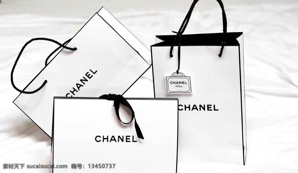 购物袋图片 购物袋 包装 chanel 商场 购物 生活百科 生活素材