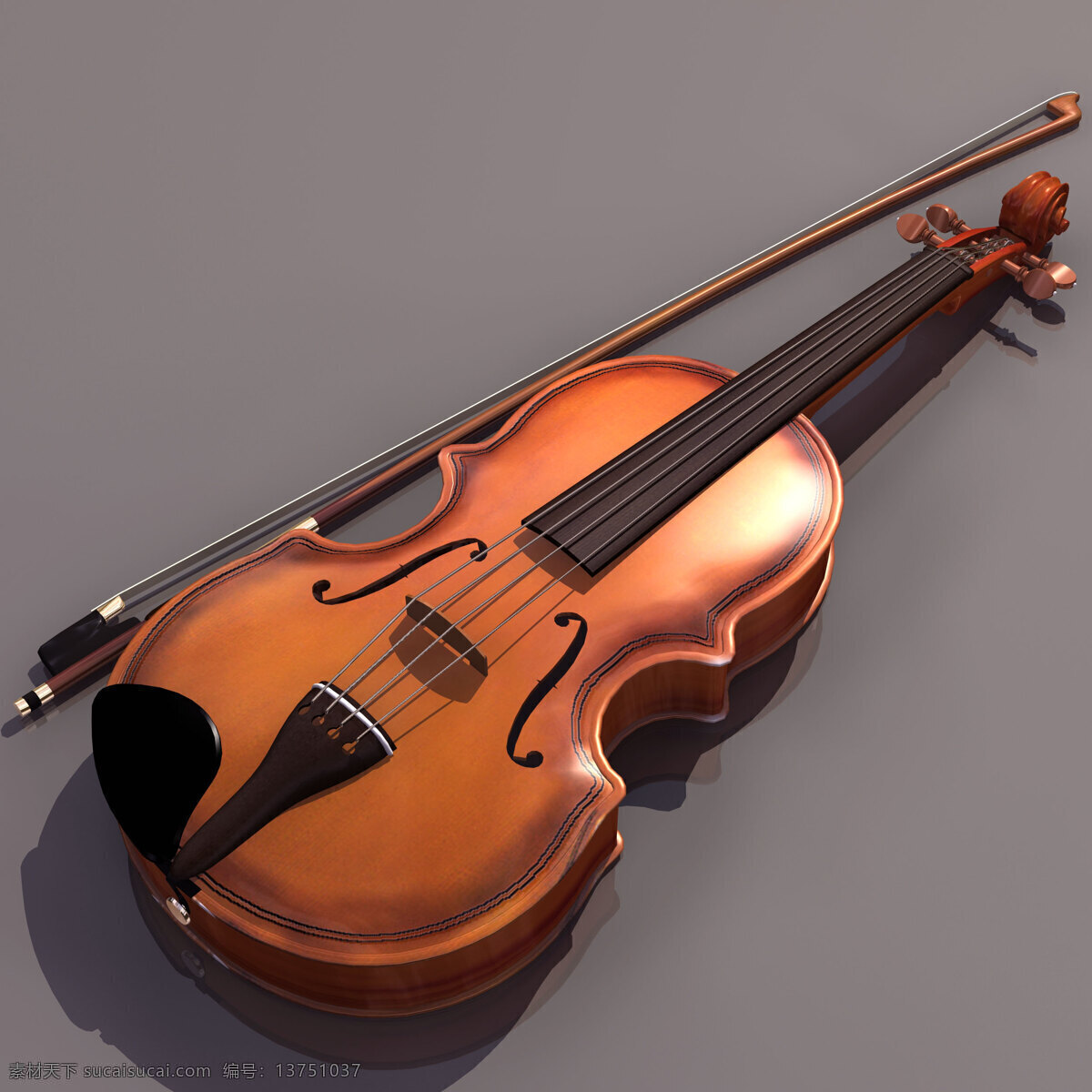 小提琴 乐器 模型 violin 文化用品 乐器模型 3d模型素材 电器模型