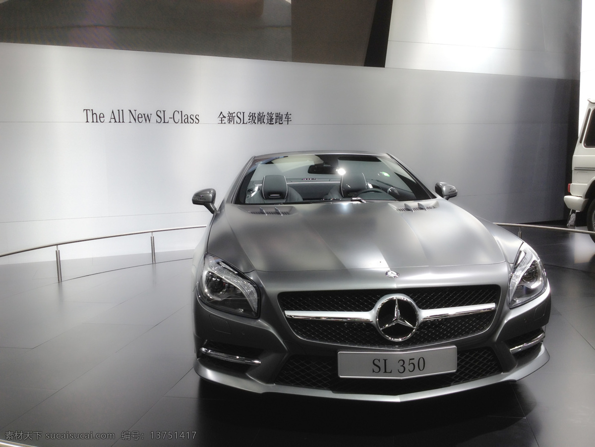 奔驰免费下载 奔驰 跑车 sl350 敞篷 现代科技