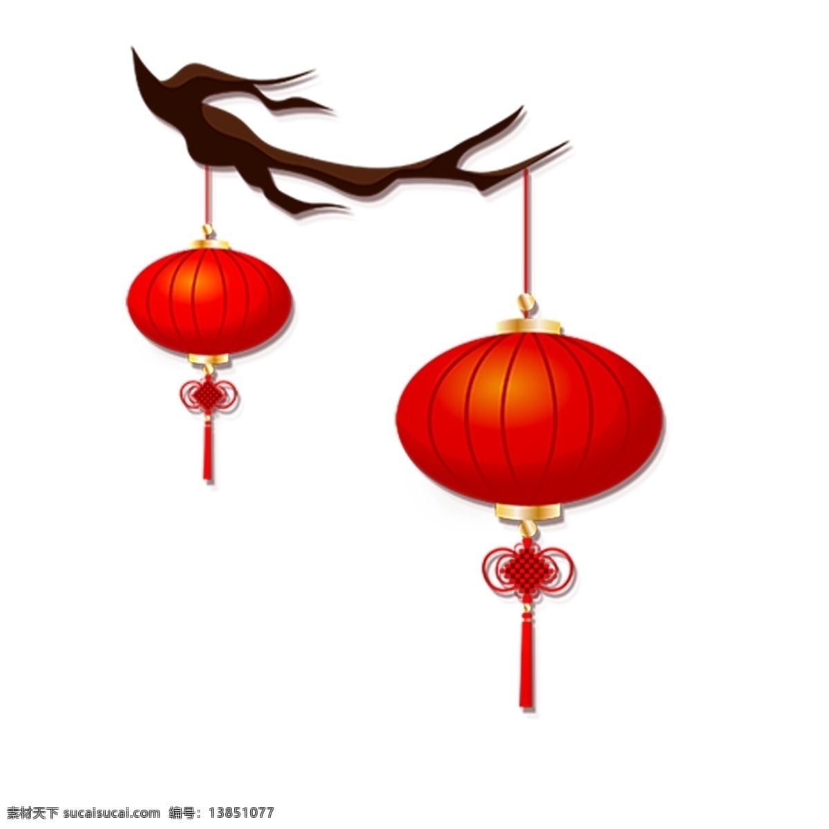 漂亮的红灯笼 灯笼 漂亮 红色