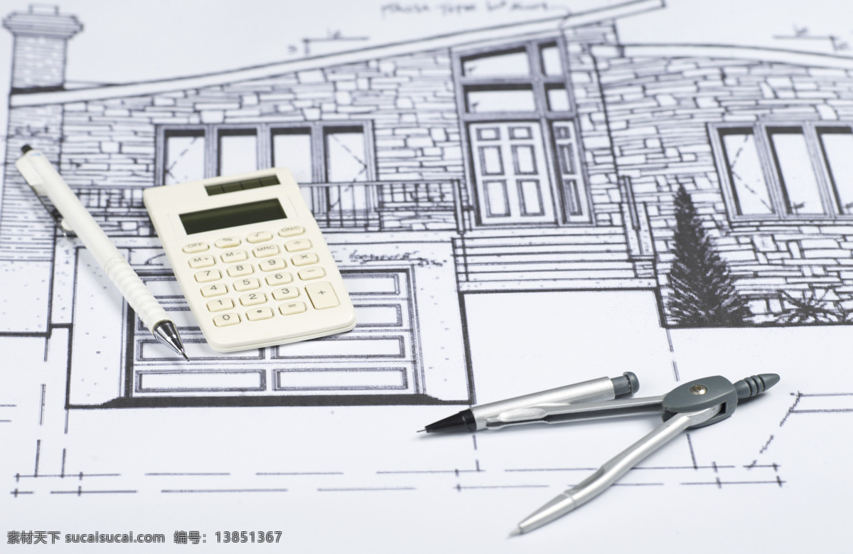 建筑工程 图纸 笔 计算器 圆规 建筑设计图 效果图 cad 设计图纸 文具 绘图 工程图 工程图纸 建筑图纸 建筑素材 绘画素材 其他类别 环境家居