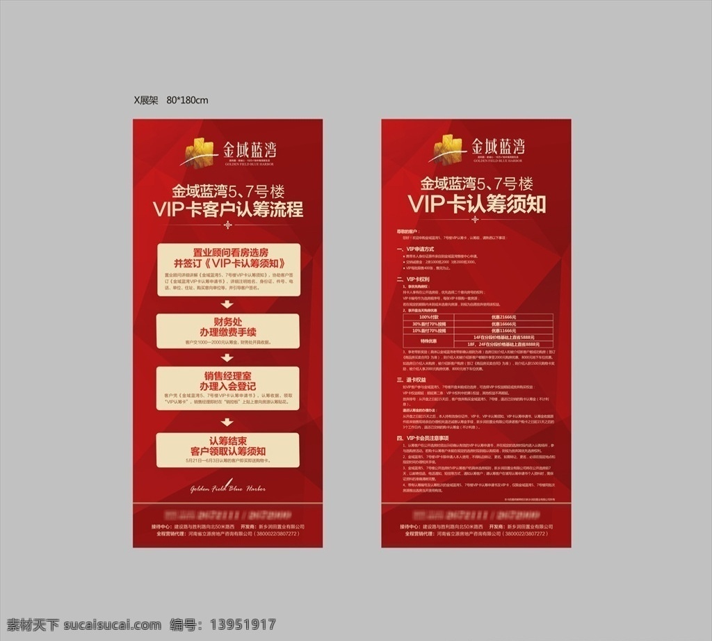 开盘流程 地产开盘 开盘须知 红色 地产展架