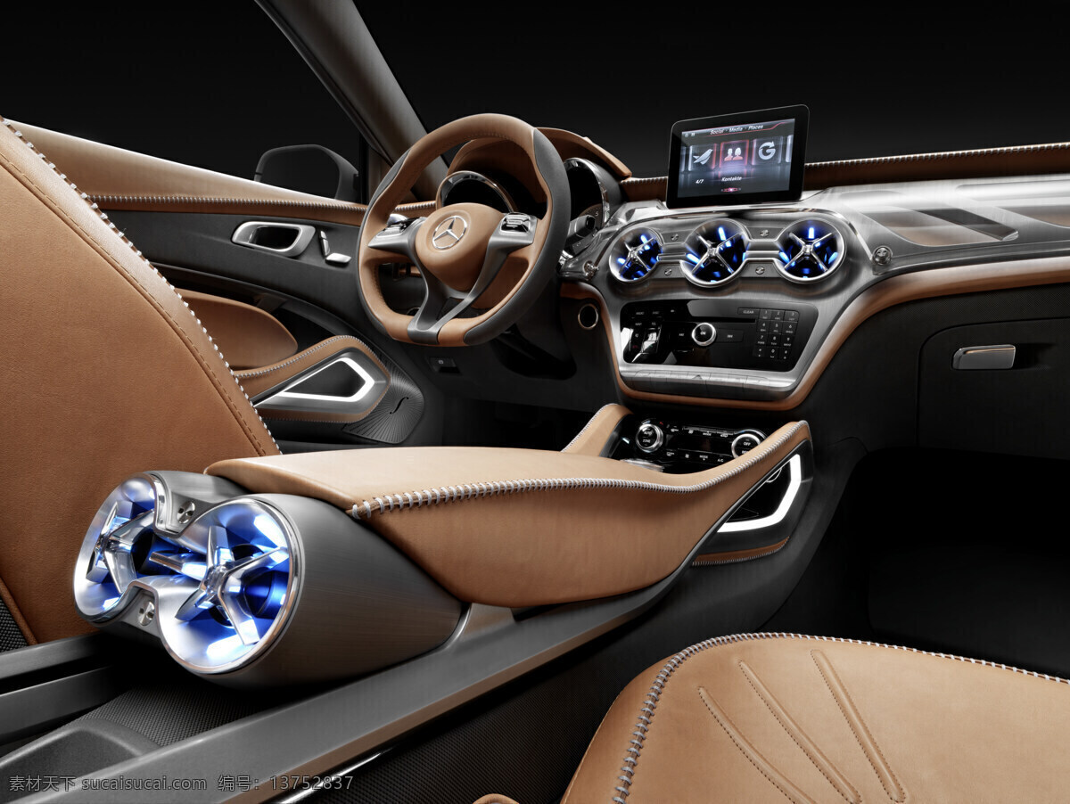 2013 suv 奔驰 概念车 广告 豪车 交通工具 内饰 梅赛德斯奔驰 mercedes benz gla concept 越野车 仪表盘 驾驶室 座椅 豪华车 新款 写真 汽车 现代科技 psd源文件