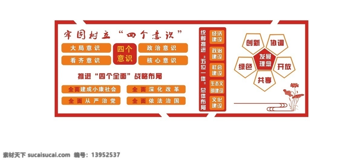文化墙 党建 pvc 红色 设计素材 文化 架构图 华表 异形 雕刻 红旗 十九大 分层