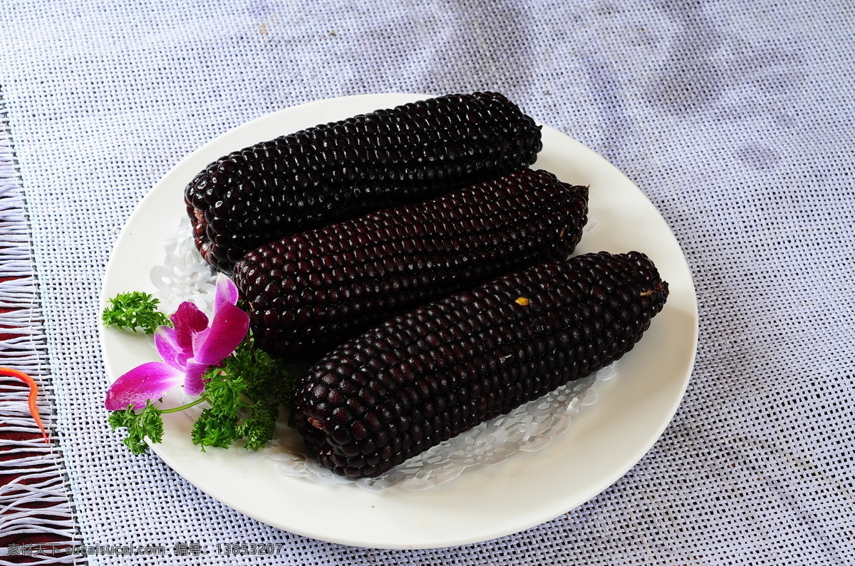 奶香黑玉米 玉米 黑玉米 甜玉米 点心 主食 粗粮 美食 传统 高清图片 传统美食 餐饮美食