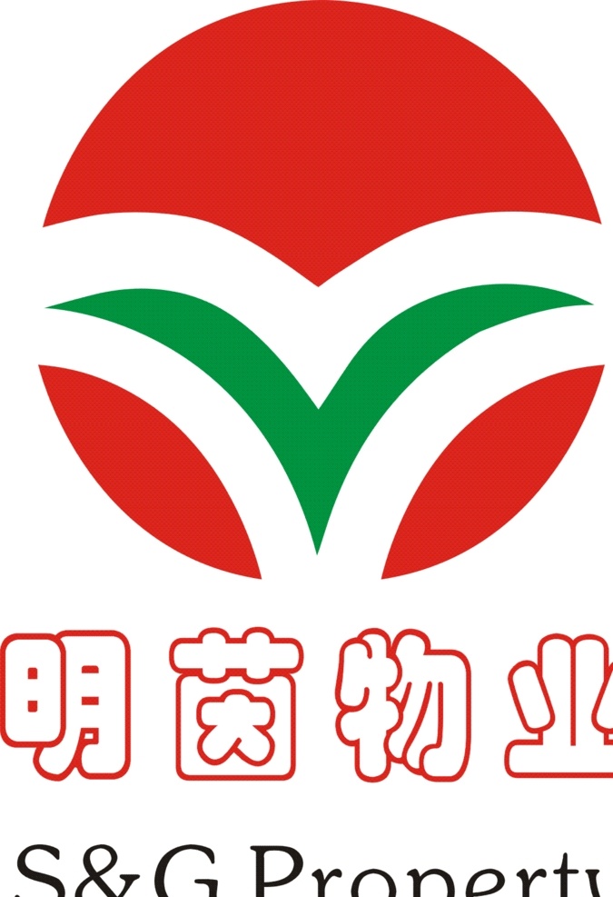 明茵物业 物业 logo 明茵 标志 标志图标 企业