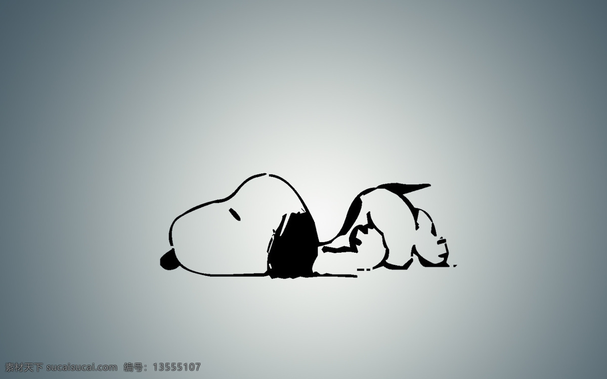 史努比 高清壁纸 宽屏壁纸 动漫人物 动漫动画
