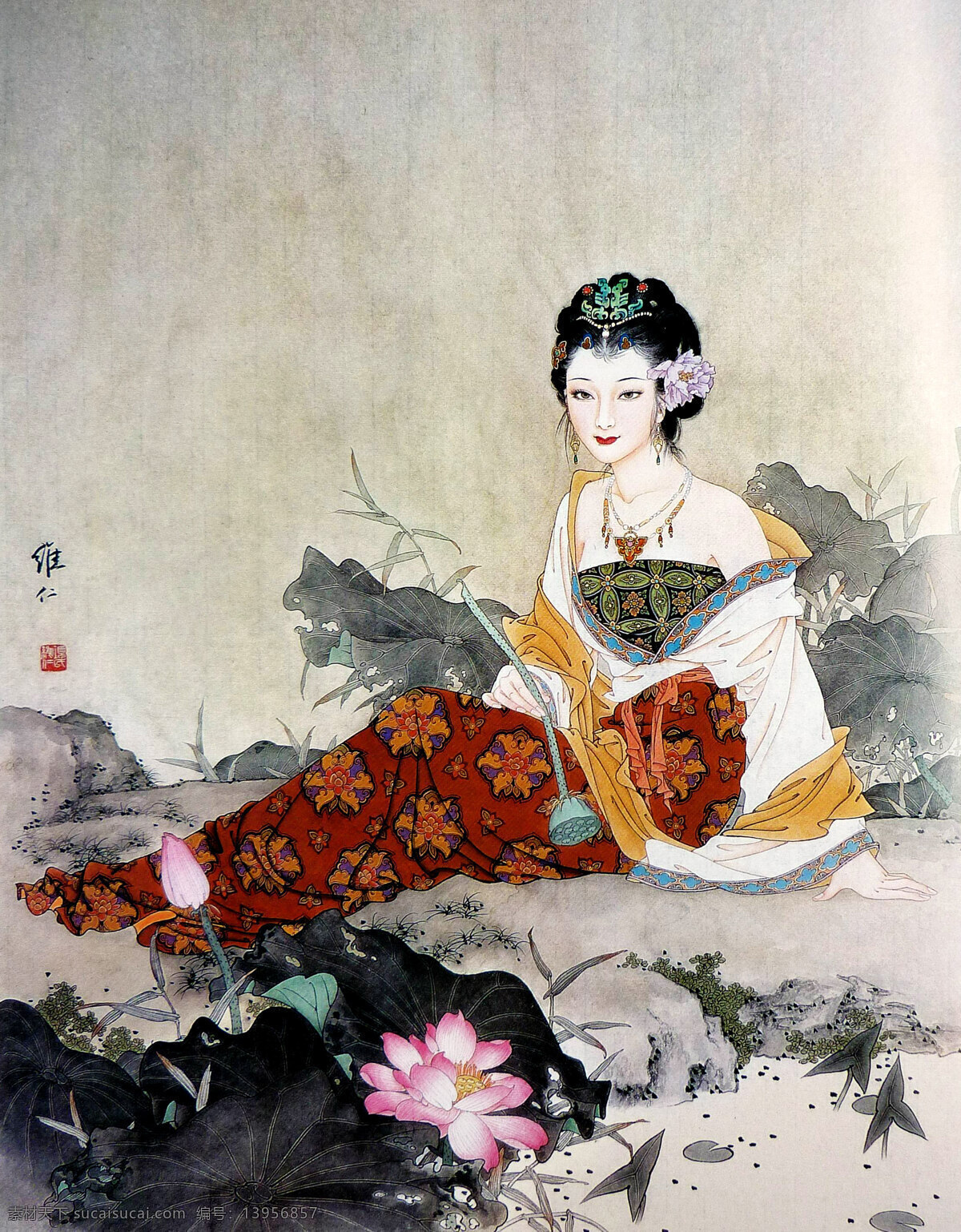 表情 彩墨画 动作 发型 服装 古代人物画 国画艺术 绘画 采莲 图 设计素材 模板下载 采莲图 美术 中国画 水墨写意画 仕女 女人 女子 佳人 青春 美丽 天生丽质 姿势 莲塘 莲花 莲叶 莲子 石头 书法 印章 工笔画 集锦 绘画书法 文化艺术 装饰素材 雕刻 图案