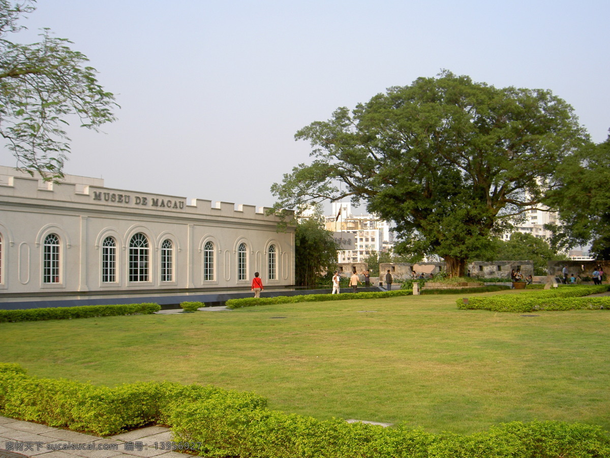 澳门 博物馆 风景 风景素材 风景图 园林建筑 园林建筑图片 装饰素材 园林景观设计