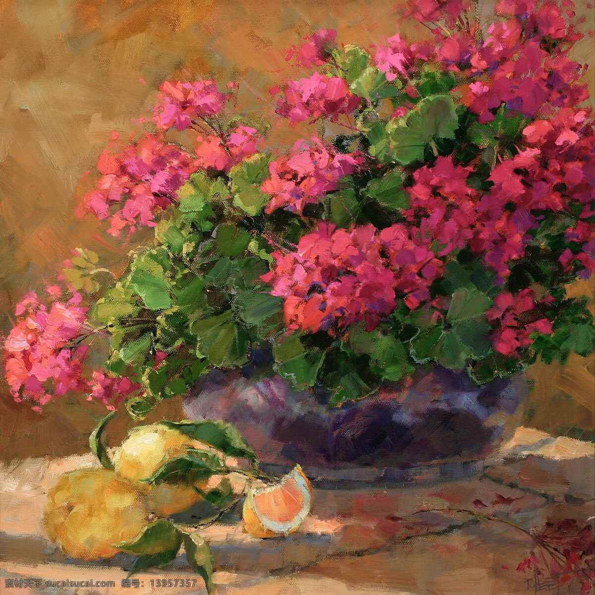 红花 油画 静物油画 油画素材 红花油画 红花高清油画 装饰素材