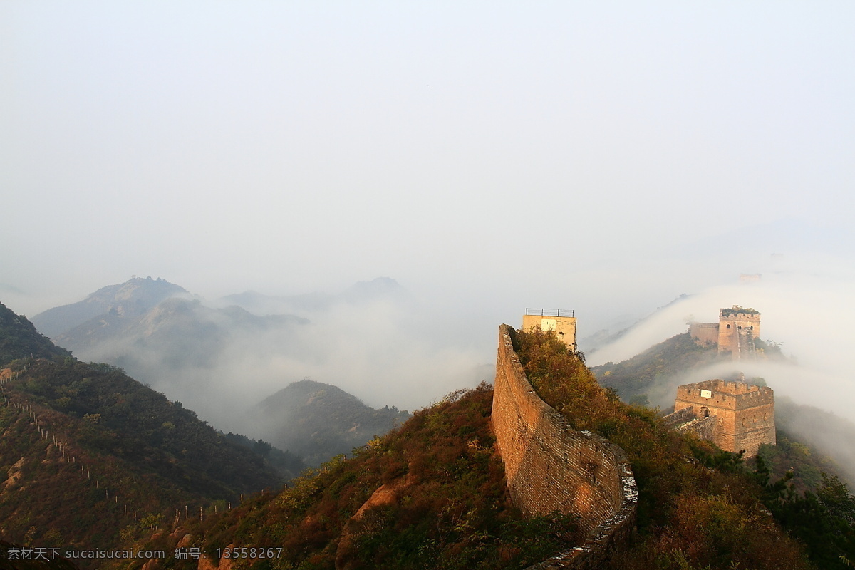 金山岭 长城 风景