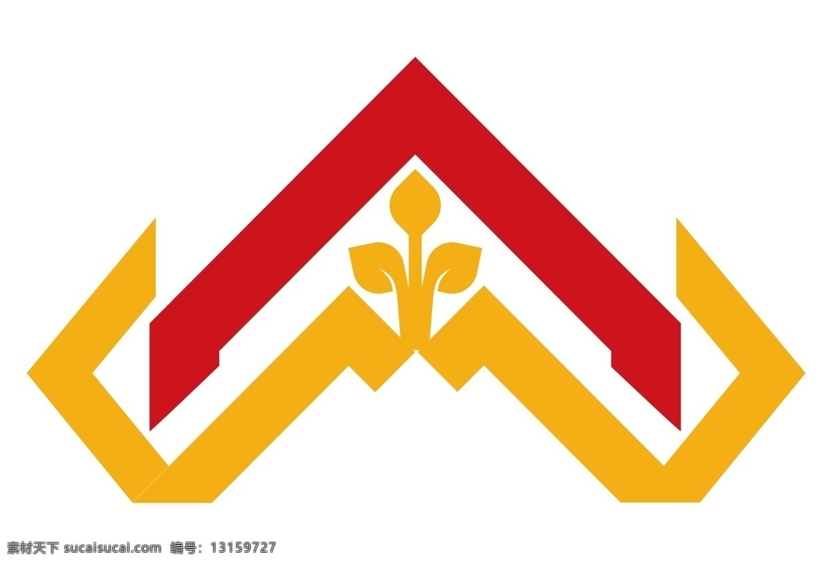 logo 矢量 文件 稻谷 房屋 家 箭头 logo标识 标志图标 协会 企业 标志