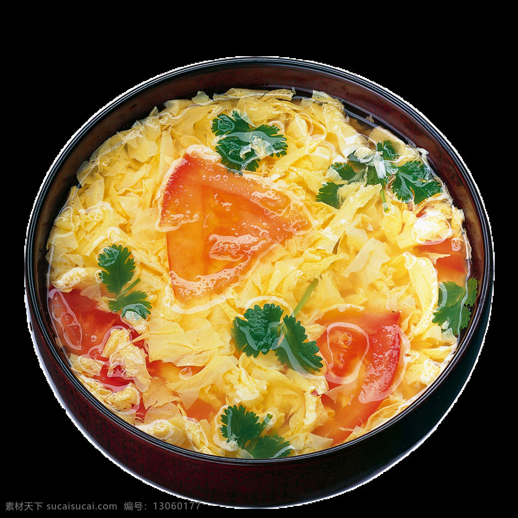 蛋花汤 海报 广告 贴画 西红柿 番茄 鸡蛋 紫菜汤