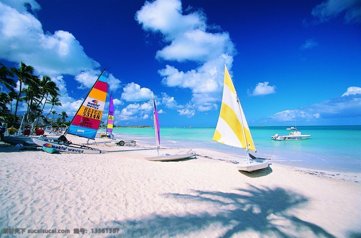 海边度假 海边 帆船 海水 海浪 度假 休闲 蓝天 沙滩 国外旅游 旅游摄影