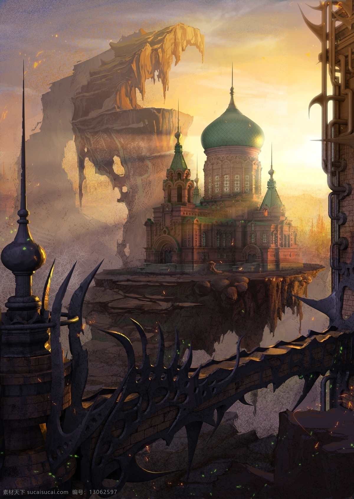 梦回索菲亚 cg 原画 游戏原画 壁纸 场景 分层 源文件