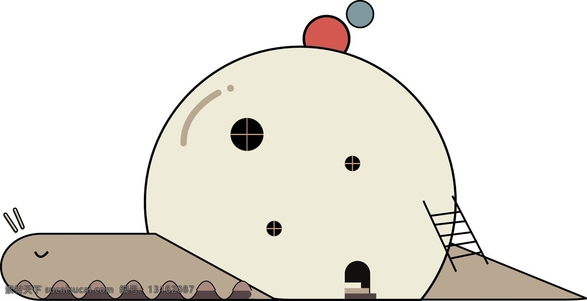 蜗牛 原创 wbe 商用 灰色 动画