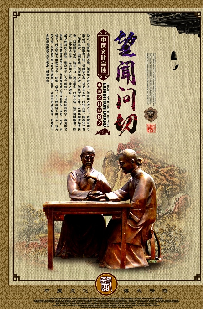 养生 中医 展板 文化 中药 中国风 养生文化 养生墙画 海报
