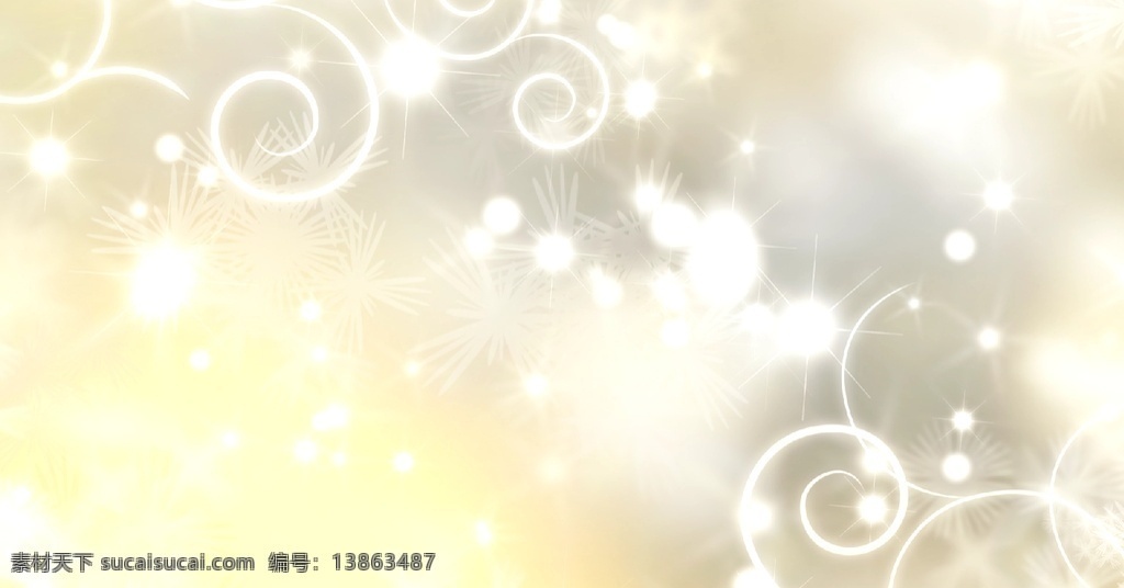 黄色 星星 粒子 动感 背景 特效 影视 影视特效素材 影视编辑 多媒体 mov 节日素材