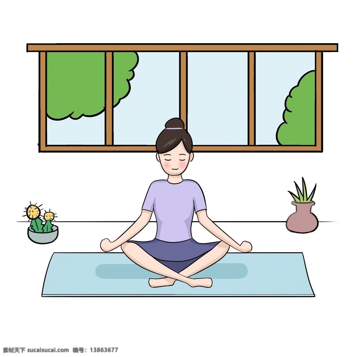 健身 在家 做 瑜伽 女孩 手绘 扁平健身卡通 户外健身 运动卡通设计 健身大人 健身教练 扁平运动 春季运动 美体健身 跑步卡通 跑步女孩 运动健身 健身卡
