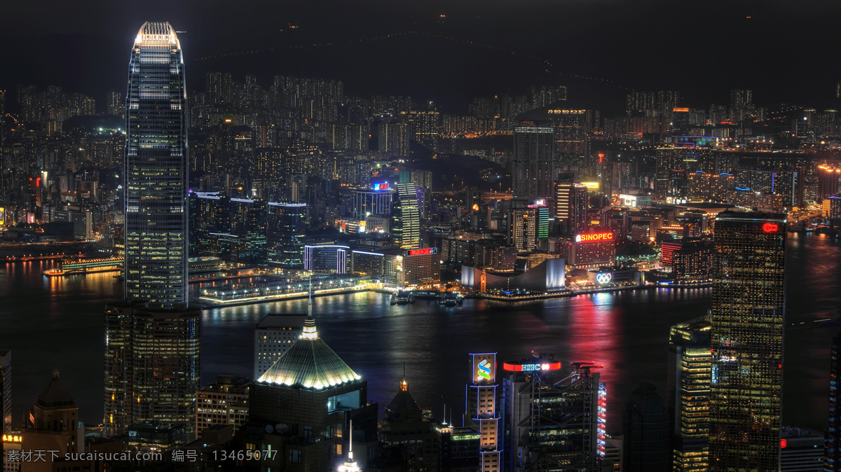 城市 夜 城市鸟瞰 夜景 风景 生活 旅游餐饮