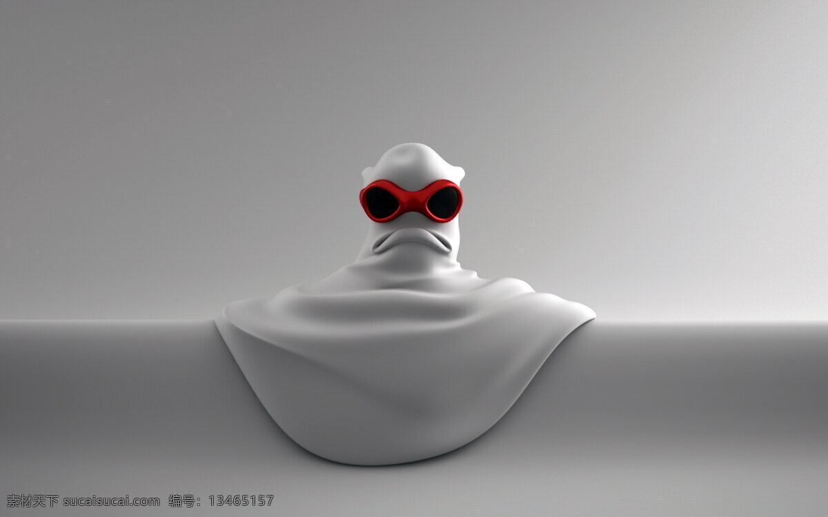 3d 超人 立体 超人效果 立体坐立 炫酷红眼睛 贴图 材质