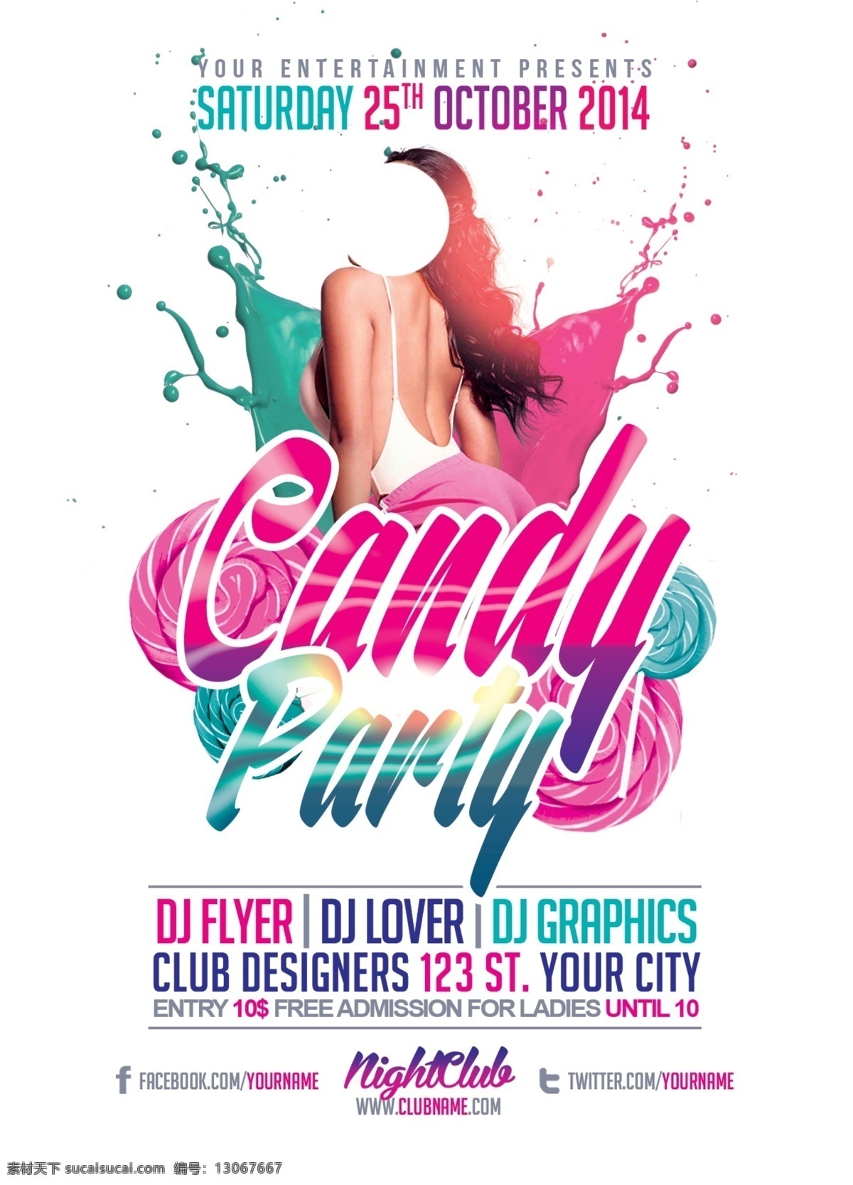 国外 酒吧 夜 店 活动 海报 国外海报 夜店 ktv 夜总会 派对 派 女士 酒吧活动 酒吧海报 夜店海报