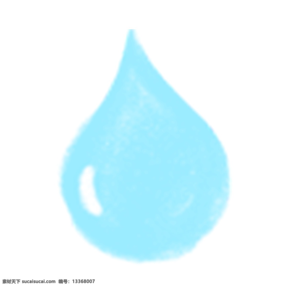 蓝色 雨滴 插 画风 ui 图标 天蓝色 水滴 蓝色雨滴 蓝色水滴 ui图标 插画图标 手绘插画