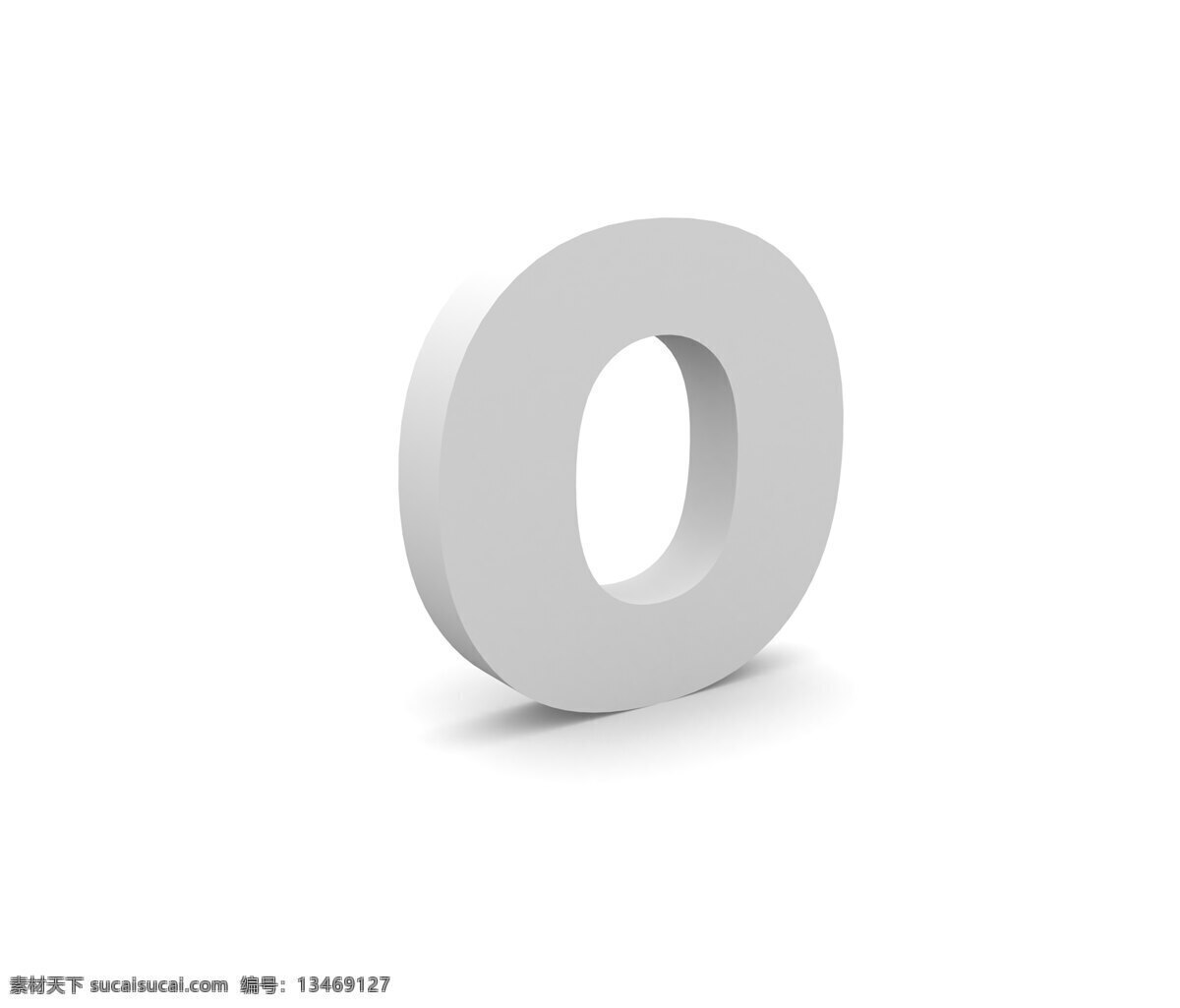 3d免费下载 3d o字母