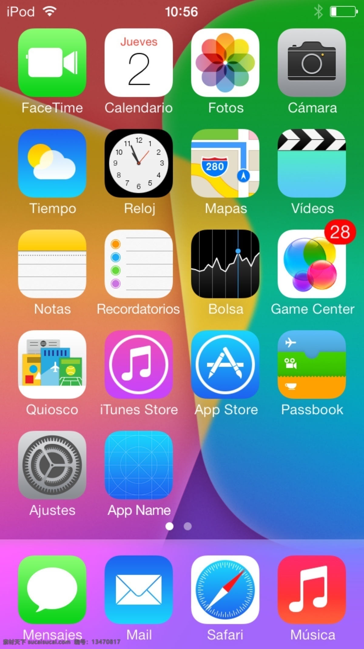 ios7 界面设计 苹果 icon 界面 手机 手机界面 移动界面设计 源文件