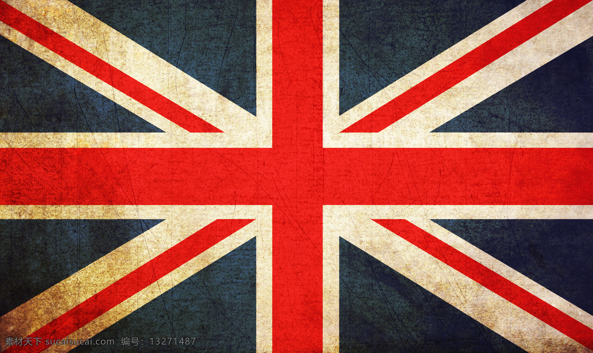英国 国旗 英国国旗 米字旗 怀旧国旗 国旗背景 底纹背景 地图图片 生活百科