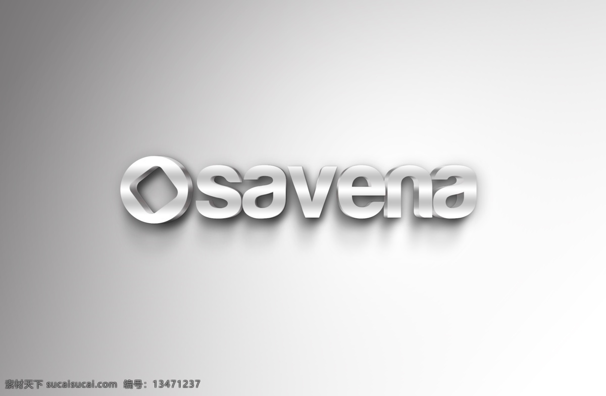 logo 立体 贴图 智能对象 效果图 3d 质感 psd素材 cis设计