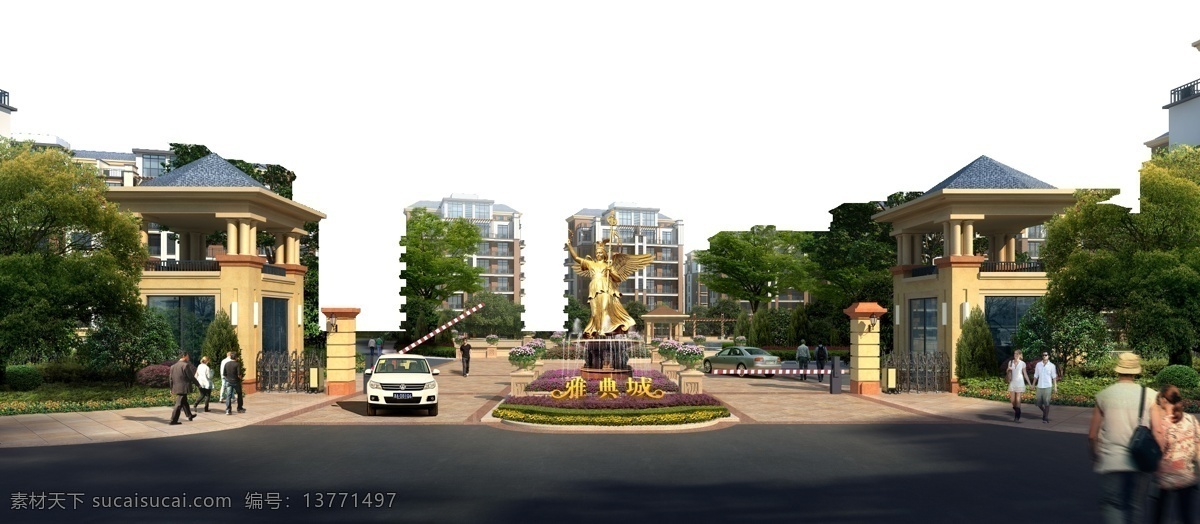 3d设计 百花盛开 别墅 草地 大门口 大树 雕塑 雕像 高档 住宅 公寓 效果图 喷泉 花园洋房 小区 住宅楼 居民区 居民楼 夕阳 业主 风景 风光 花园 美景 绿树 花丛 鲜花 盛开 花朵喷泉 绿化 小草 设计图 渲染图 工程图 园林图 装饰图 分层素材 高清分层 园林景观 园林设计 环境设计 源文件 家居装饰素材