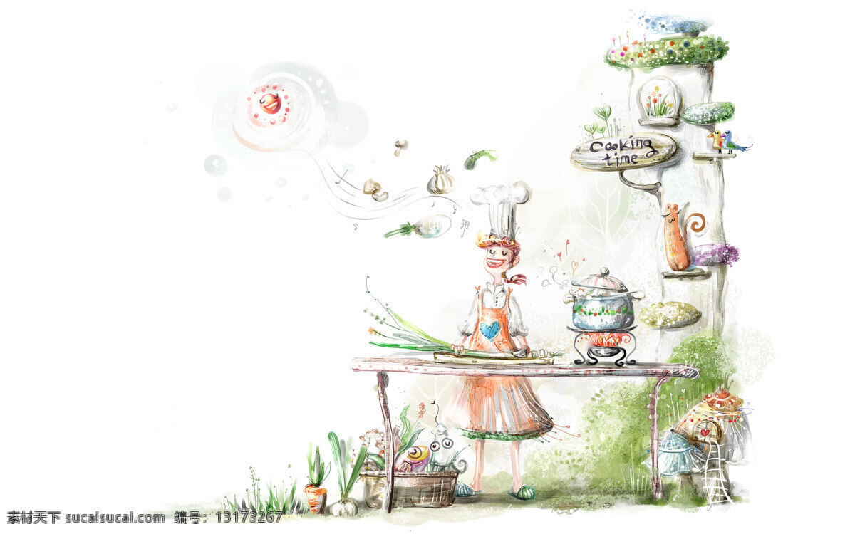 梦幻 风景图片 插画 动漫动画 风景 风景插画 风景漫画 漫画 梦幻风景 设计图库 公主不许哭 插画集