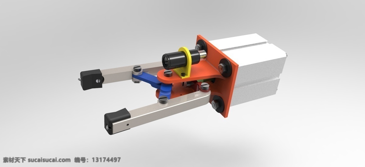 夹持器 step 文件 3d模型素材 其他3d模型