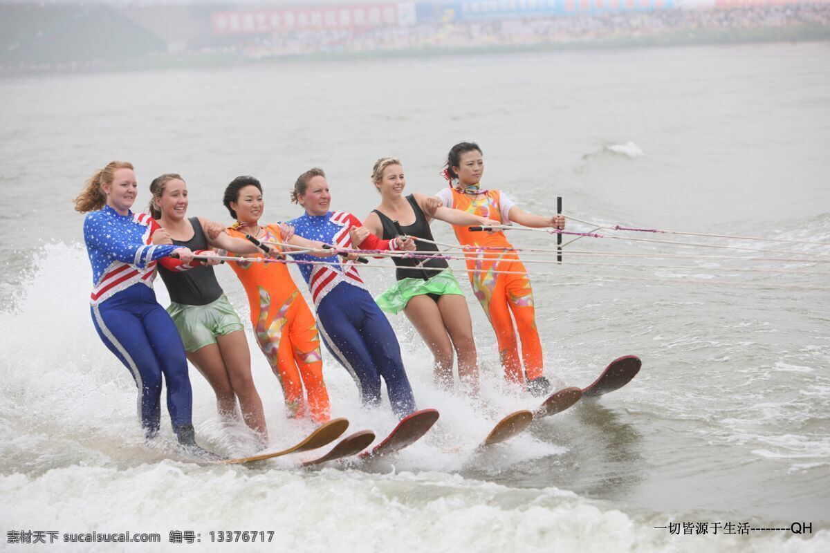 端午节 体育运动 文化艺术 艺术 中美 澳 滑水 对抗赛 滑水对抗赛 内江 节日素材