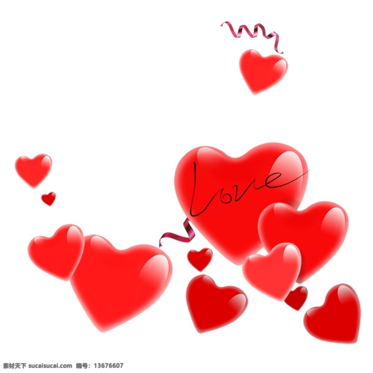 love 爱心 气球 行动 浮动 满满的爱 红心 爱情 爱心气球 公益 红色 合集 组合 矢量