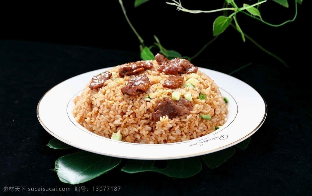 港式牛柳炒饭 牛 柳 铁板 炒饭 黑椒牛柳炒饭 餐饮美食 传统美食