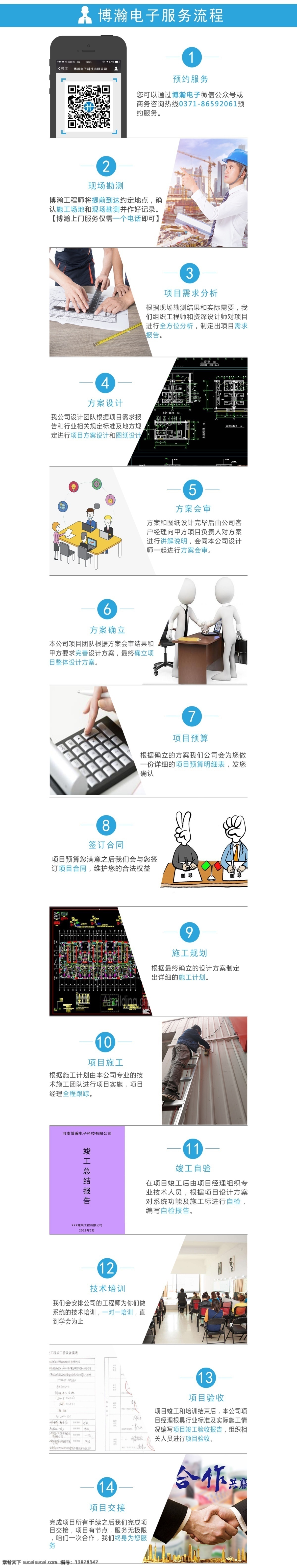 服务流程 施工流程 公司流程 流程 流程源文件 流程效果图 流程psd 分层