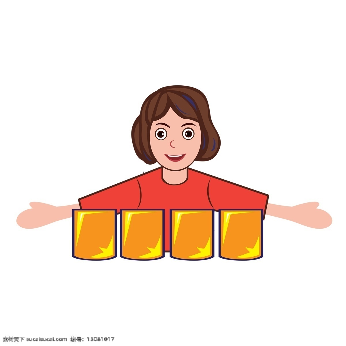 卡通 清新 少女 人物 元素 女孩元素 人物元素 可爱风 美女 png元素 透明元素 生物静物