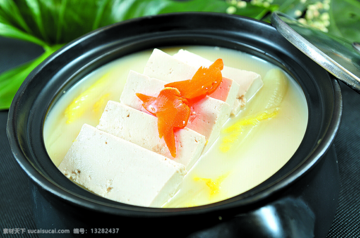 沙窝 老豆腐 炖 白菜 沙窝老豆腐 炖白菜 豆腐白菜 豆腐 豆腐炖白菜 砂窝豆腐 菜谱 餐饮美食 传统美食