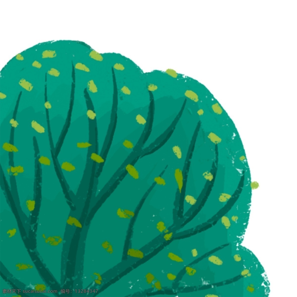 蓝绿色 草丛 手绘 插画 免 扣 元素 漂亮的草丛 绿色的草丛 手绘草丛 春分草丛 春季草丛 立春草丛 草丛装饰