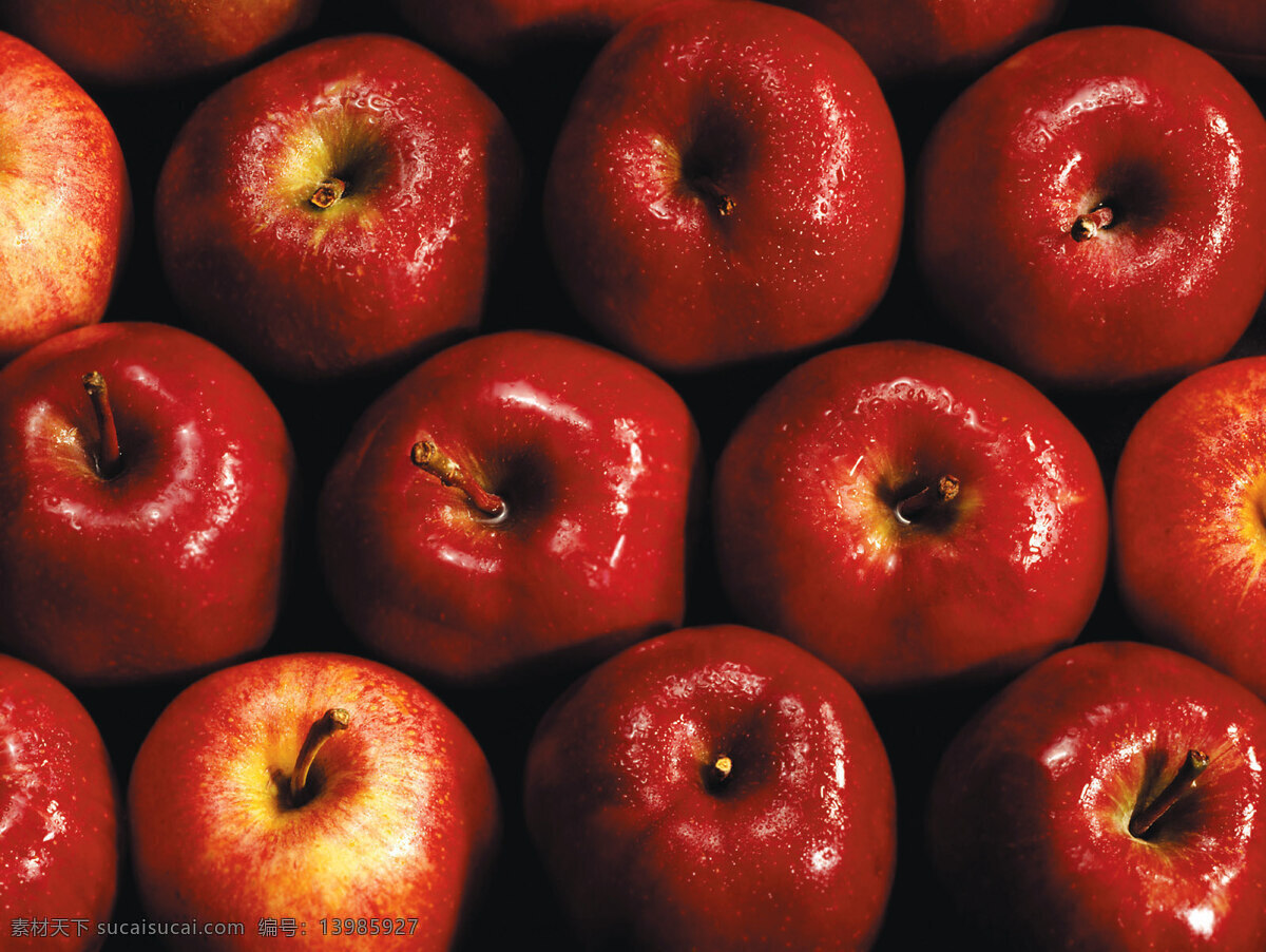 高清晰 红色 苹果 高清晰水果